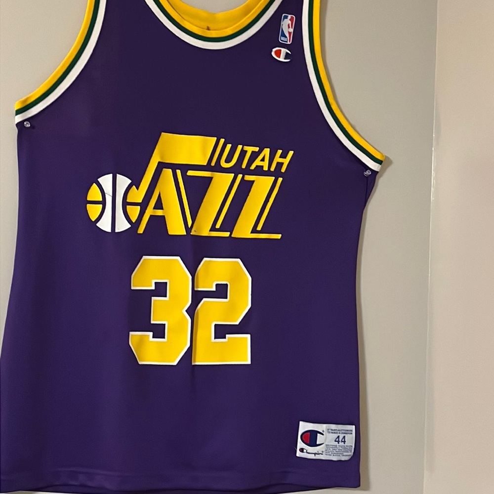 Karl Malone Authentic Jersey